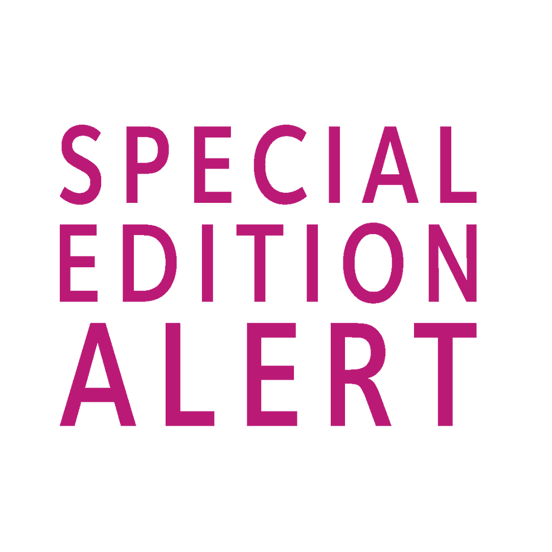 Stylized text reading Special Edition Alert