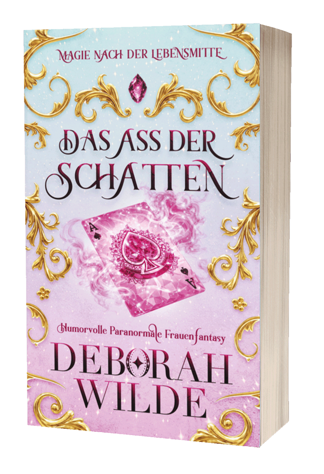 Buchcover von Das Ass der Schatten von Deborah Wilde.
