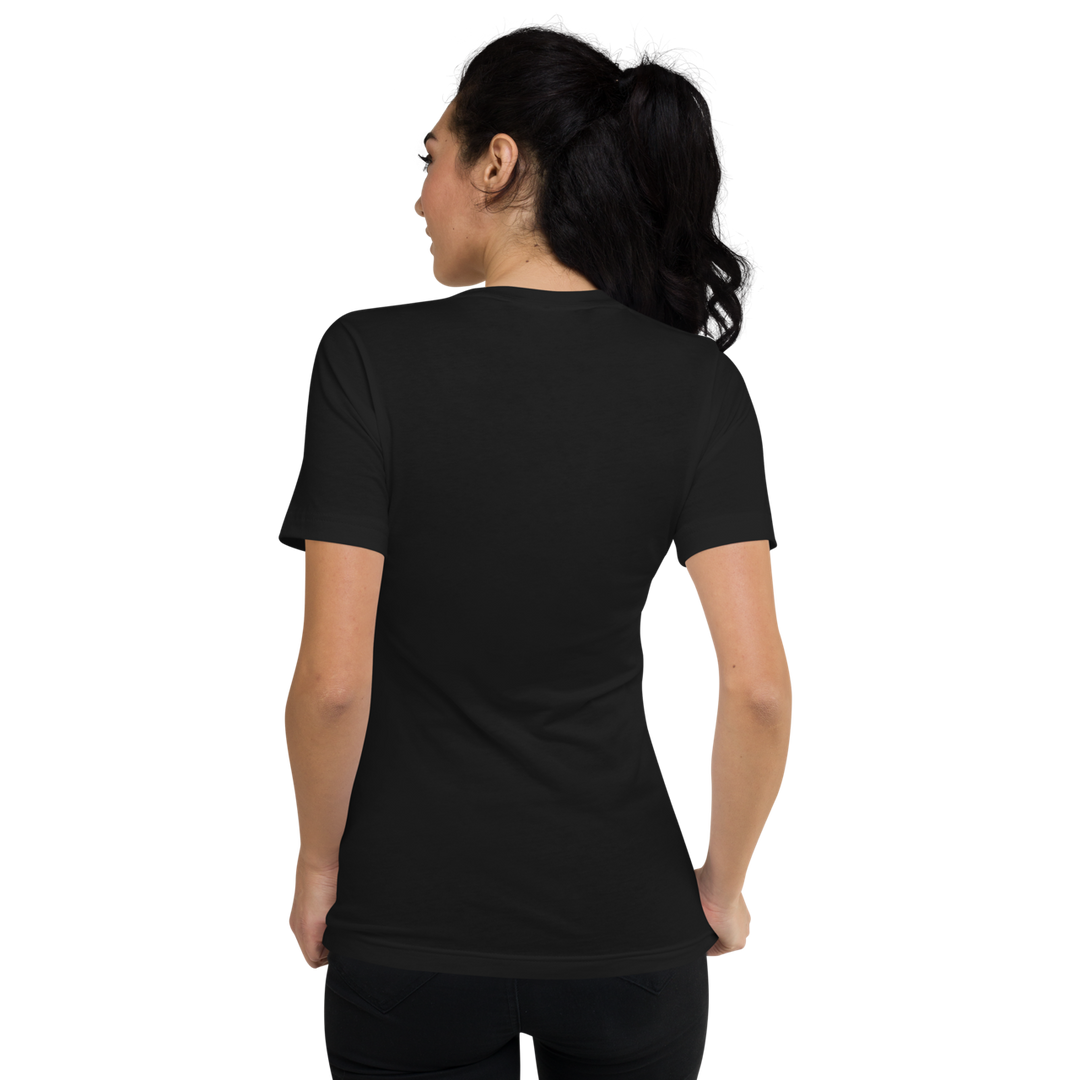 "Older Woman of Questionable Morals" Unisex V-Neck T-Shirt