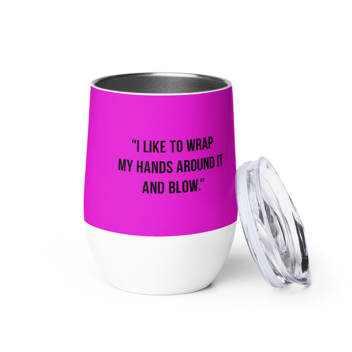 "Older Woman of Questionable Morals" Wine Tumbler