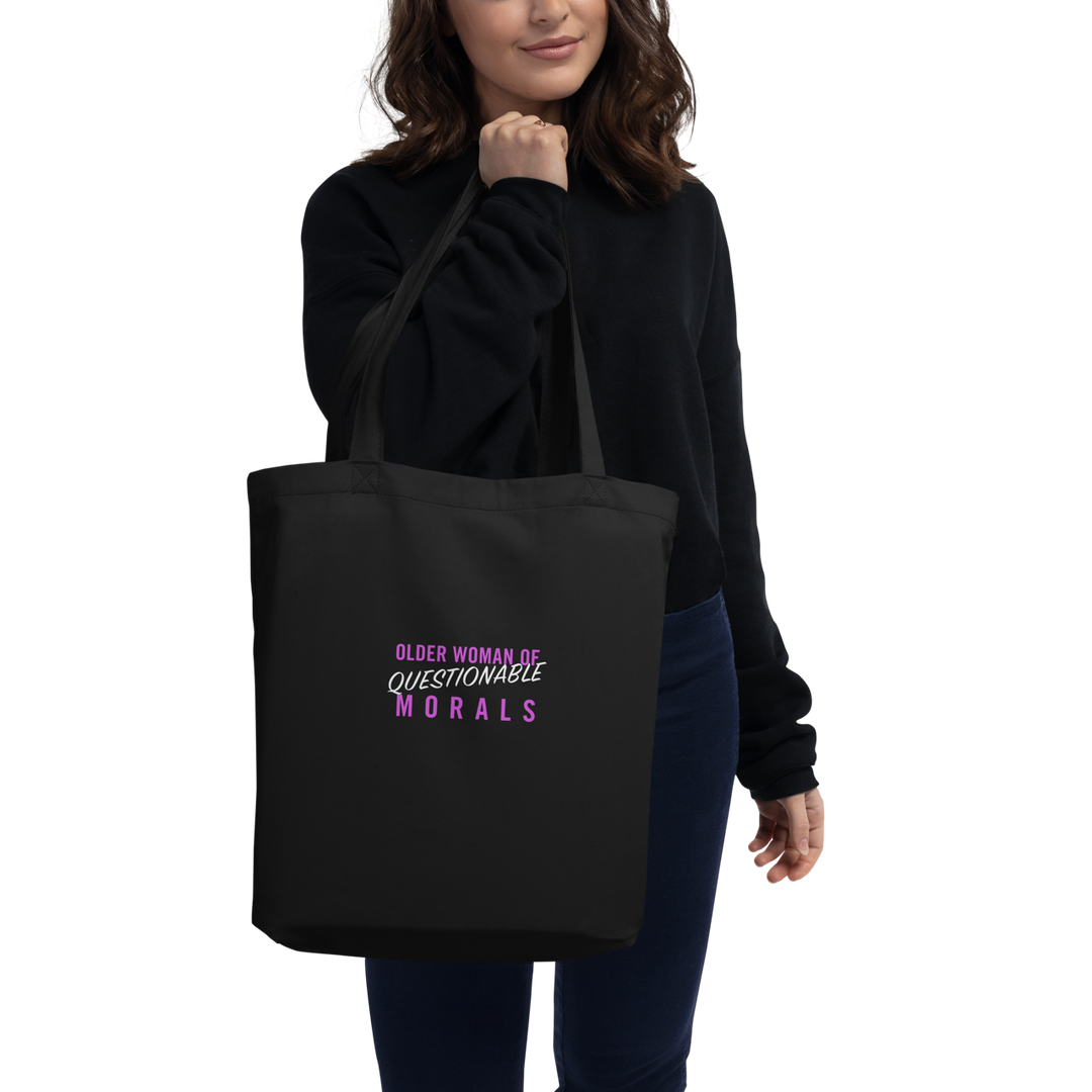 "Older Woman of Questionable Morals" Eco Tote
